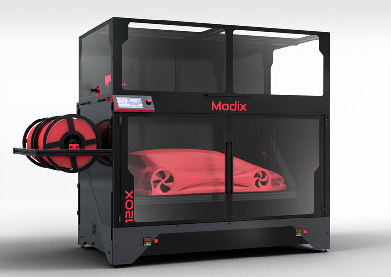 Modix 120X V4 3D Printer Kit (1200X600X640mm) - Digitmakers.ca