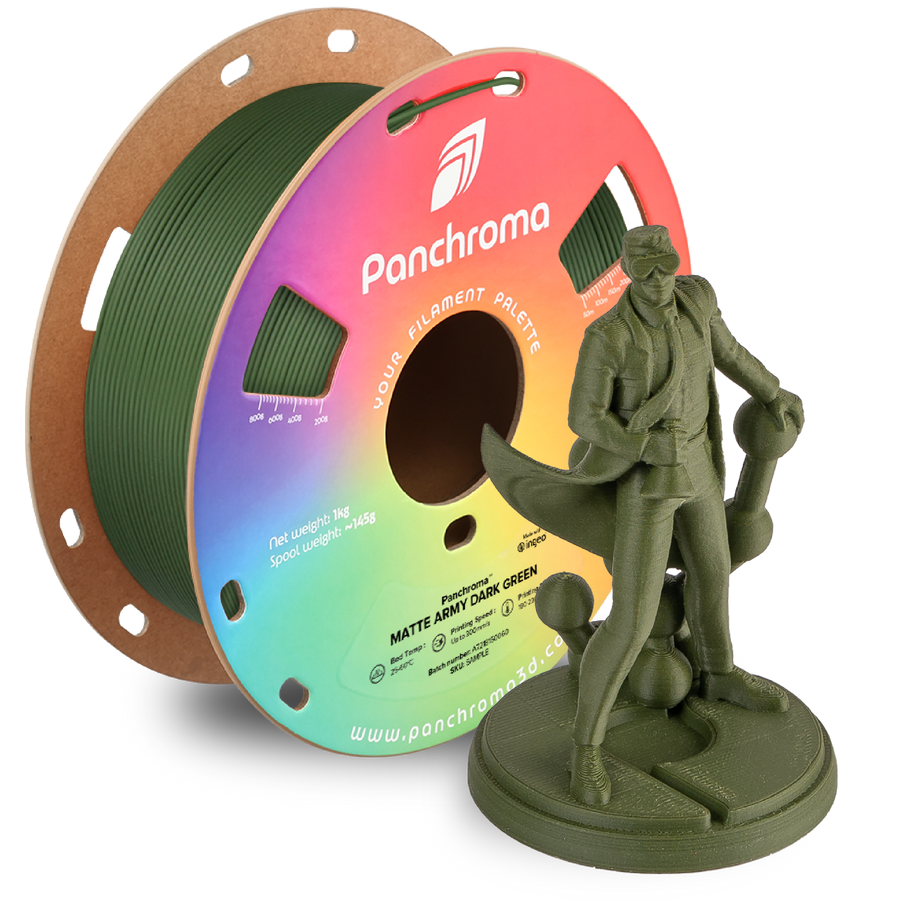 Panchroma™ Matte PLA (Formerly PolyTerra™ PLA) - 1.75mm 1kg
