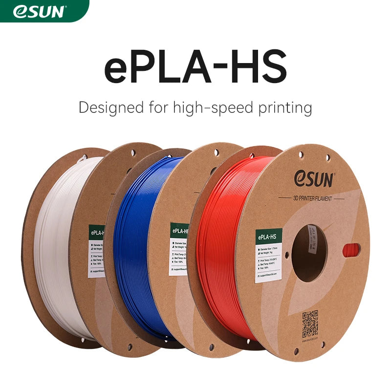 ESUN ePLA-HF High Flow Filament 1kg 1.75mm - Various Colours