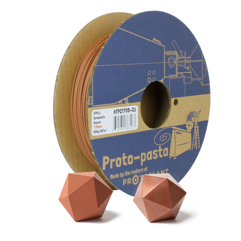 Protopasta Copper Metal Composite HTPLA - 1.75mm - Digitmakers.ca