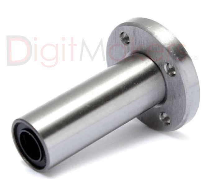 Long Type Flange Linear Ball Bearing Bushing LMF10LUU - Digitmakers.ca providing 3d printers, 3d scanners, 3d filaments, 3d printing material , 3d resin , 3d parts , 3d printing services