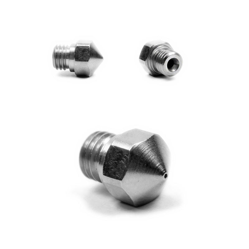 Micro Swiss Nozzle for MK10 All-Metal Hotend - A2 Hardened Steel .4/.6/.8mm - Digitmakers.ca providing 3d printers, 3d scanners, 3d filaments, 3d printing material , 3d resin , 3d parts , 3d printing services