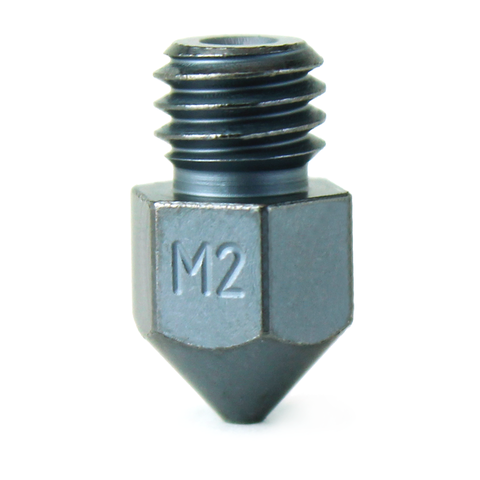 Micro Swiss M2 High Speed Steel Plated Nozzles MK8 various size - Digitmakers.ca