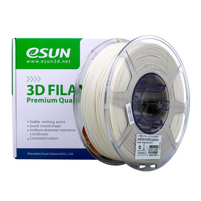 ESun Glow in the Dark PLA Filament 1.75mm 1kg - Digitmakers.ca