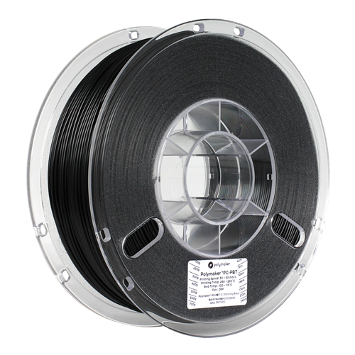 Polymaker™ PC-PBT - Black (1.75mm 1000g) - Digitmakers.ca