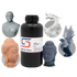 Siraya Tech Fast (ABS-Like) Resin - Various Colors - 1kg - Digitmakers.ca