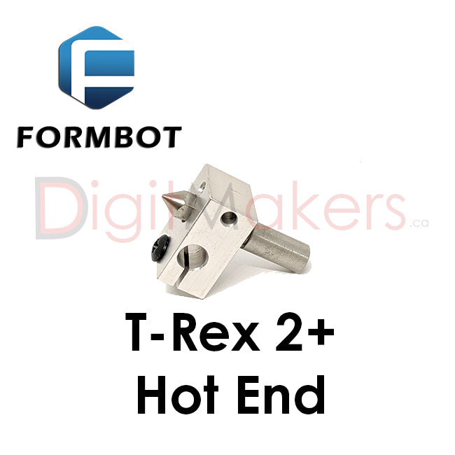 Formbot T-Rex 2+ Replacement Hot End Various Sizes - Digitmakers.ca providing 3d printers, 3d scanners, 3d filaments, 3d printing material , 3d resin , 3d parts , 3d printing services