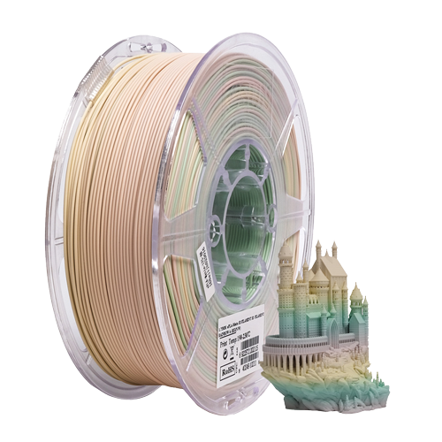 eSUN ePLA Matte Rainbow Filament - 1.75mm 1kg - Digitmakers.ca