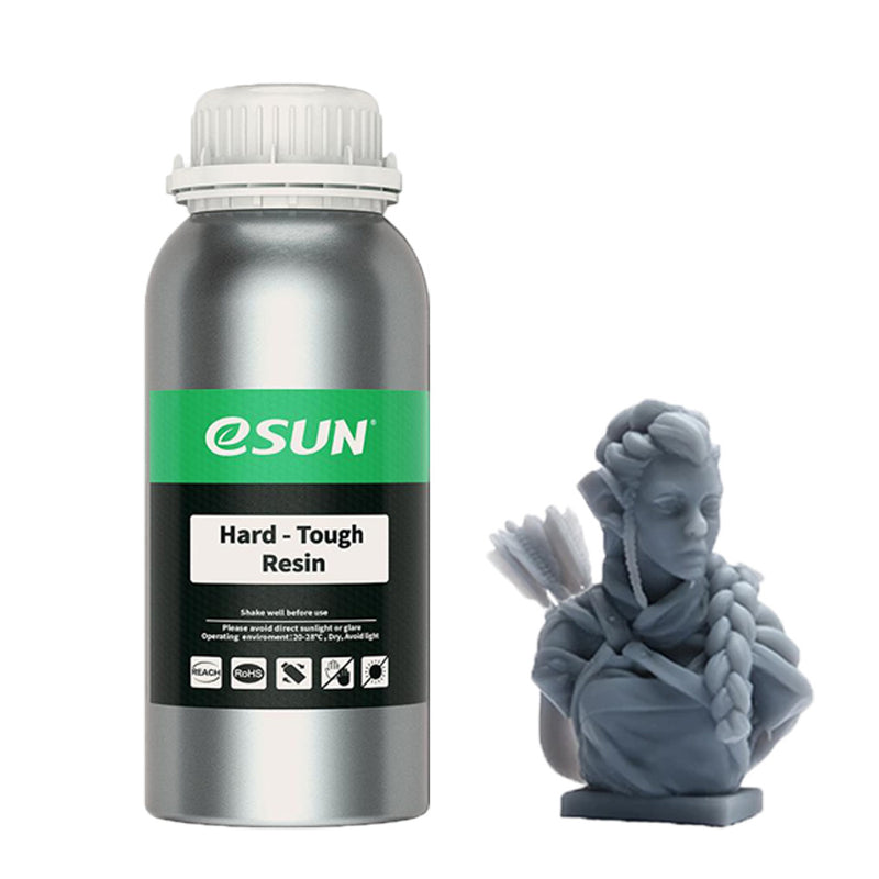ESUN Hard-Tough Resin ABS Like For LCD Printer 500g - various colors - Digitmakers.ca