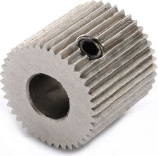 Stainless Steel Extruder Drive Gear 5mm Shaft 40 teeth - Digitmakers.ca providing 3d printers, 3d scanners, 3d filaments, 3d printing material , 3d resin , 3d parts , 3d printing services