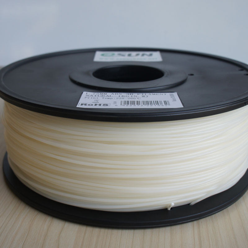 ESUN HIPS Filament 1.75 mm White - Digitmakers.ca