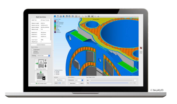 Simplify3D : All-in-one 3D Printing and Slicing Software Version 5.0 - Digitmakers.ca