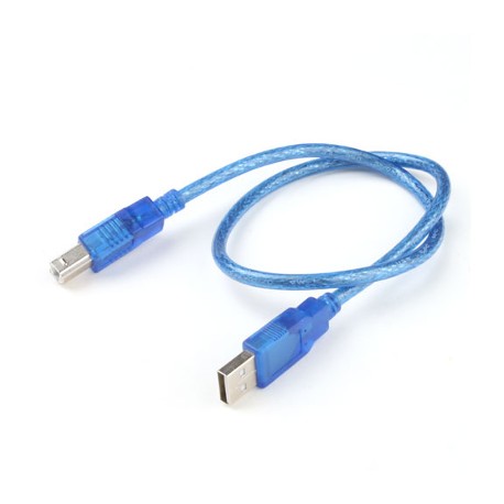 USB Cable Type A To Type B 50cm - Digitmakers.ca providing 3d printers, 3d scanners, 3d filaments, 3d printing material , 3d resin , 3d parts , 3d printing services