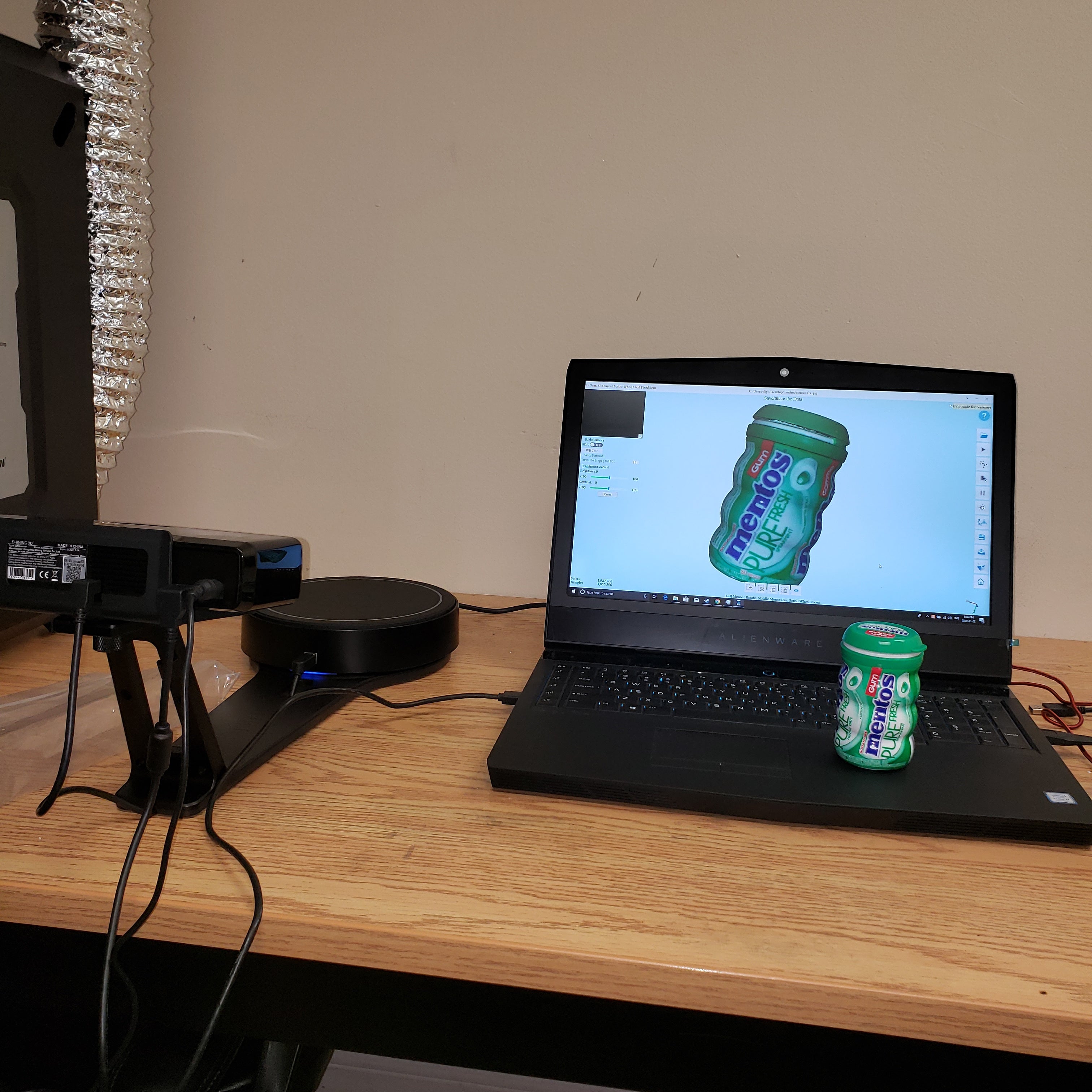 Shining Einscan SE 3d scanner Case Study