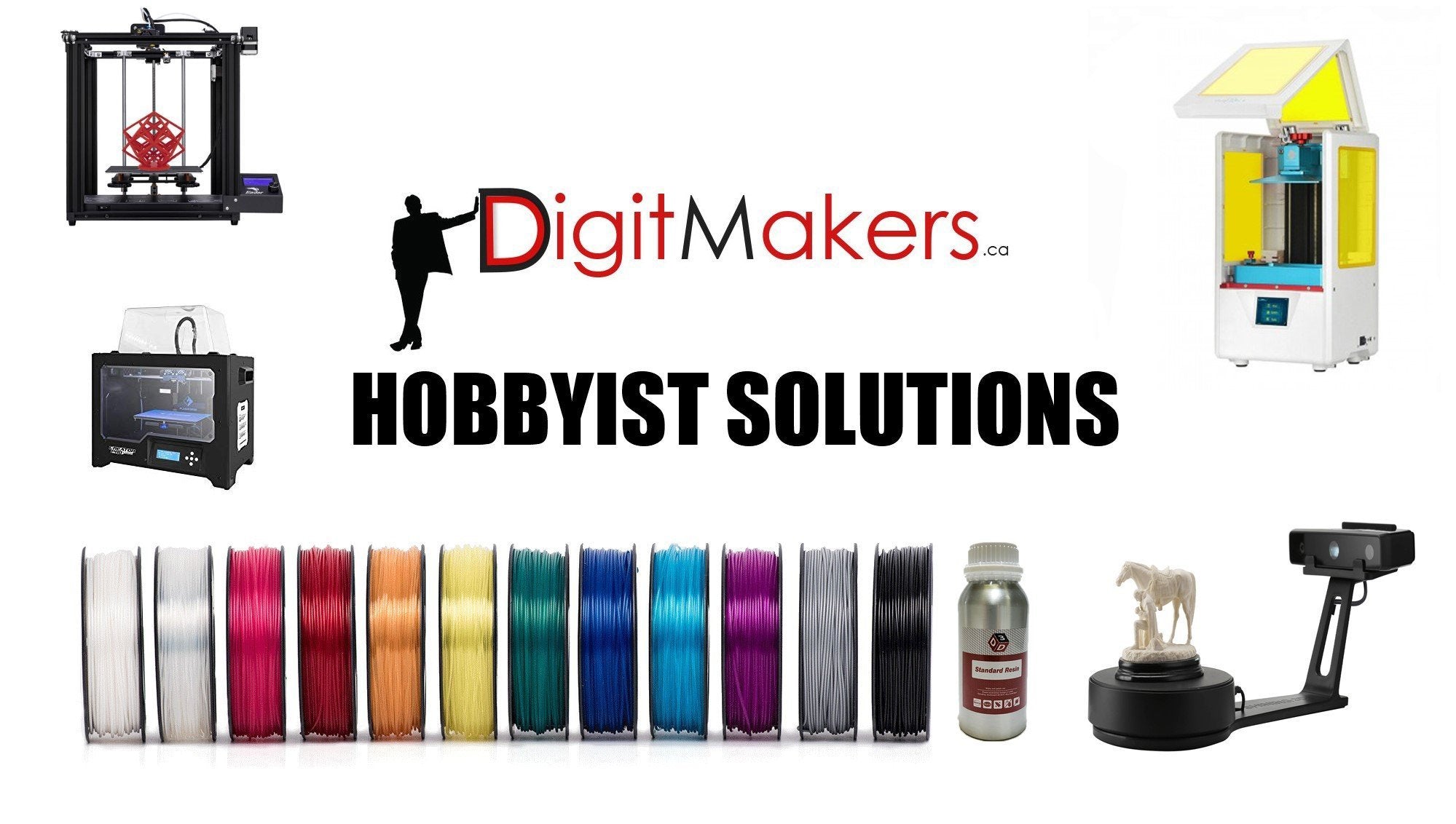 3D Printers, 3D Scanners, 3D Filaments & Parts 3D Printing Canada , Filaments.ca