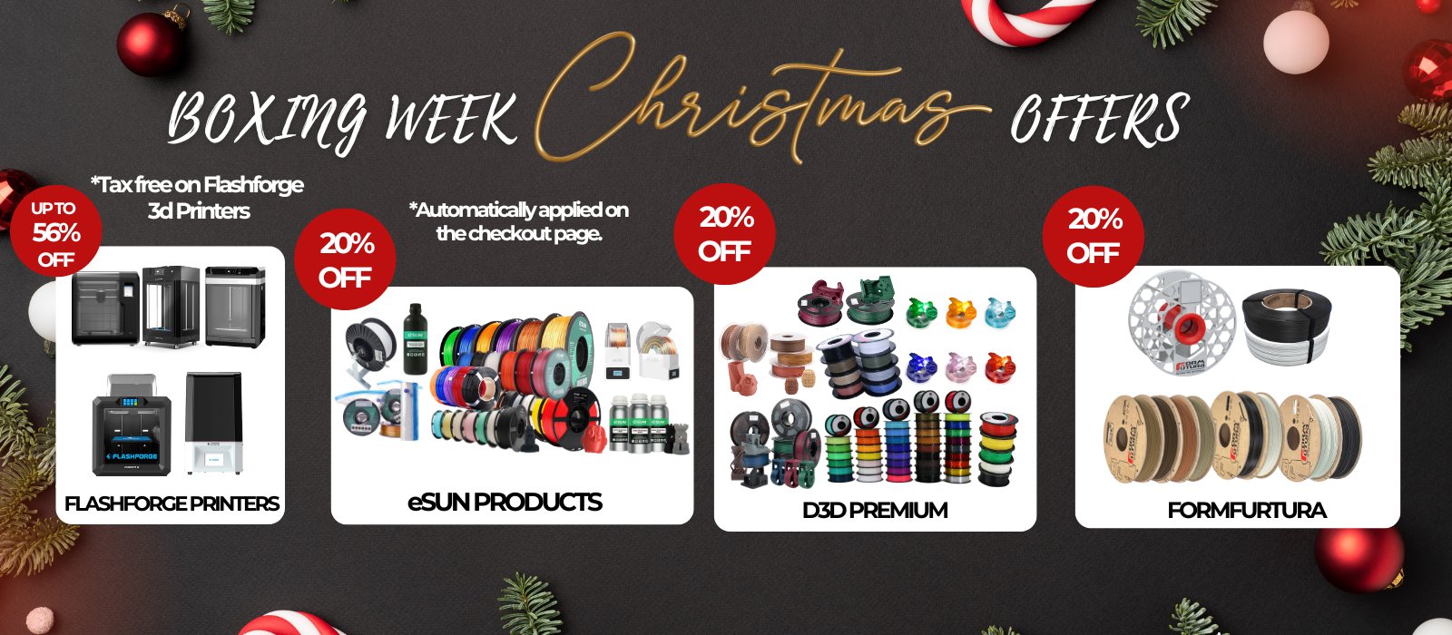 Boxing Week Offer 2022 3D Printing Canada 