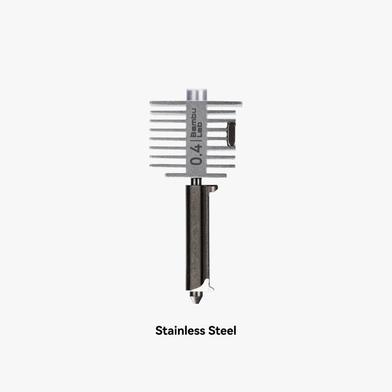 Bambu Lab Hotend with Hardened/Stainless Steel Nozzle (Various Bambu Lab Hotend with Hardened/Stainless Steel Nozzle (Various