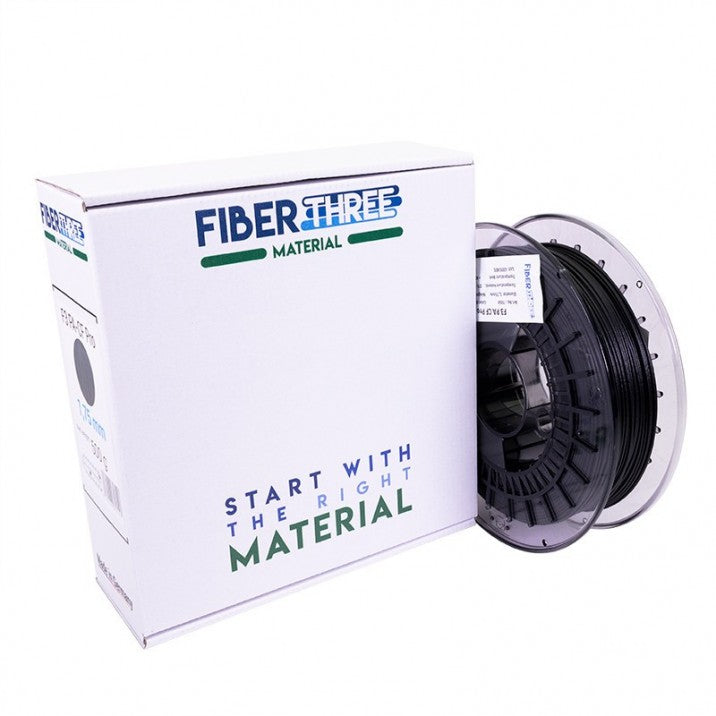 Fiberthree Material  F3 PA-CF Pro Carbon Fiber Filament 1.75mm 500g - Digitmakers.ca