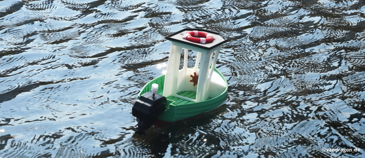 Bambu Lab Engine Boats Model Components Kit 010