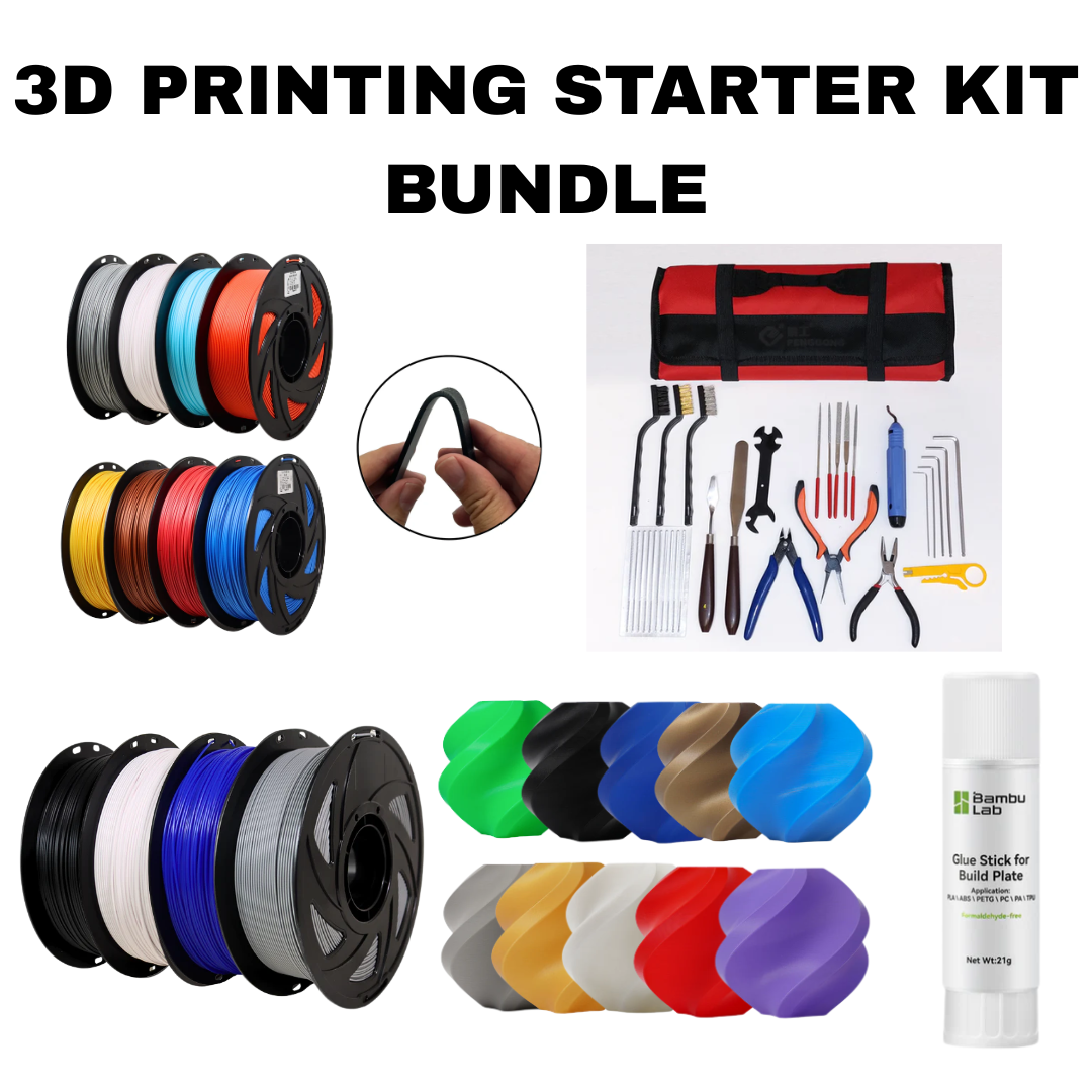 Bambu Lab 3D Printer Starter Kit Bundle