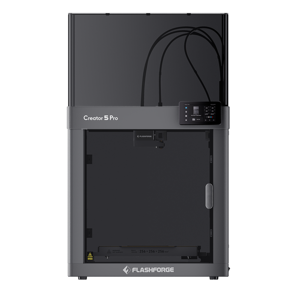 Flashforge Creator 5 Pro 4-Toolheads Enclosed Multi-Color 3D Printer - ETL Certified