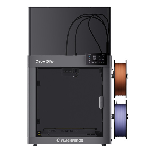 Flashforge Creator 5 Pro 4-Toolheads Enclosed Multi-Color 3D Printer - ETL Certified
