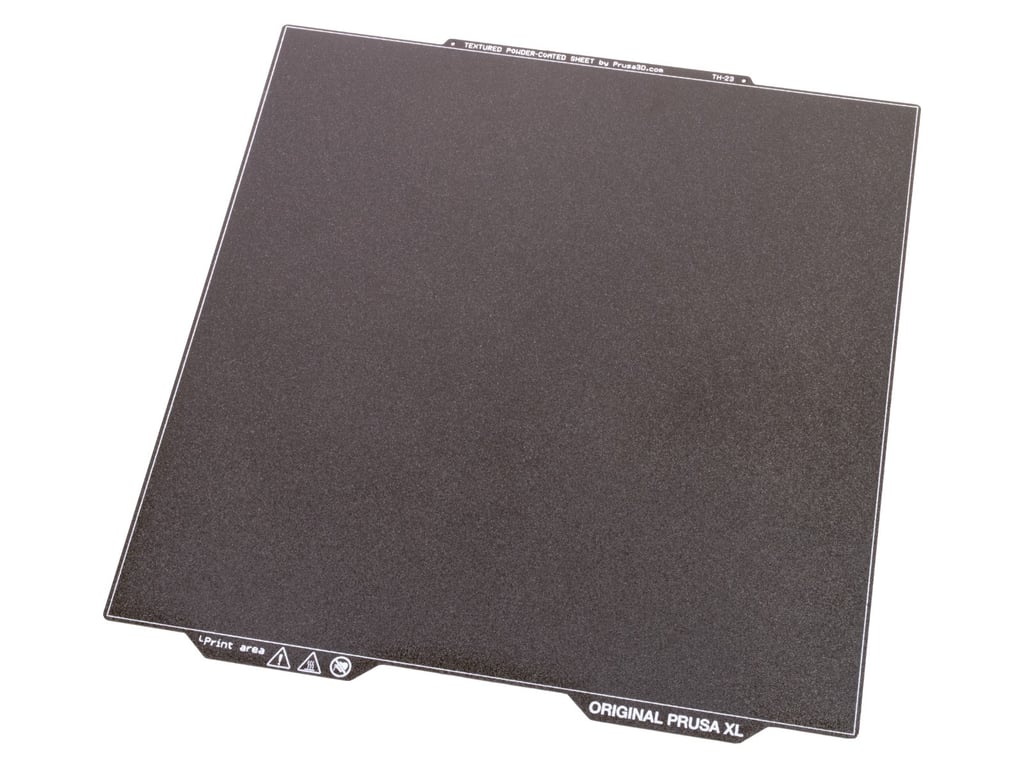 Tôle d'acier texturée revêtue par poudre Prusa XL