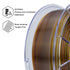ZIRO Gradient Color Translucent PLA Filament - 1kg, 1.75mm, Season series
