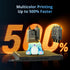 Flashforge Creator 5 4-Toolheads Multi-Color 3D Printer - ETL Certified