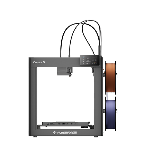 Flashforge Creator 5 4-Toolheads Multi-Color 3D Printer - ETL Certified