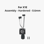 Bambu Lab Hotend Complet avec Buse en Acier Trempé / Inoxydable - X1E