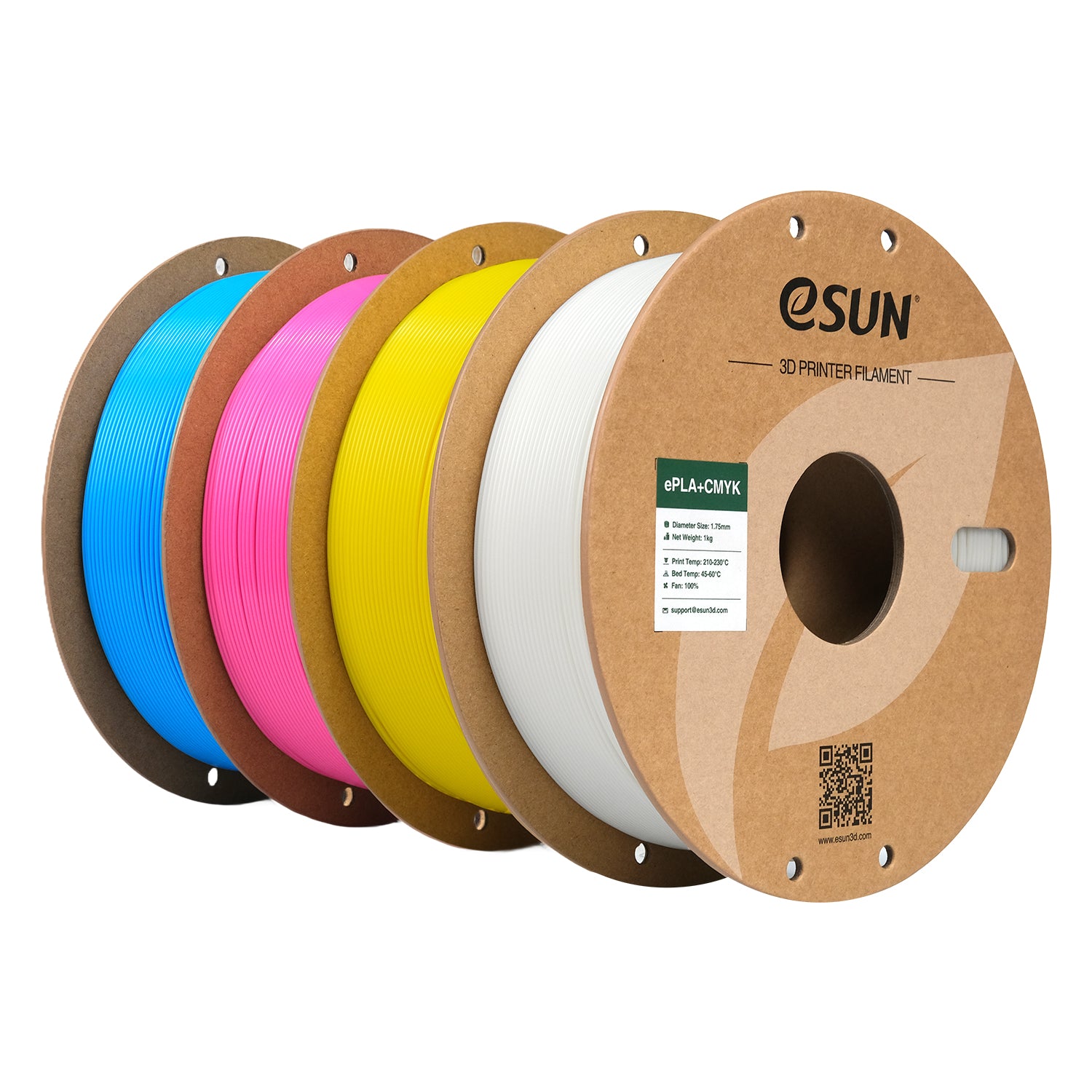 eSUN PLA+ CMYK - 1kg 1.75mm