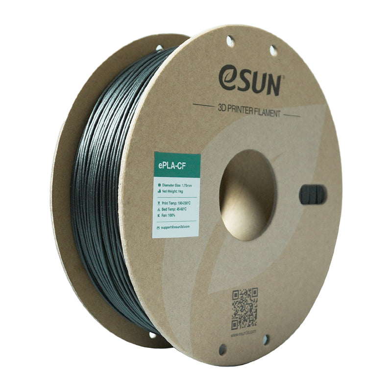 eSun ePLA-CF Filament Black 1.75mm - 1kg