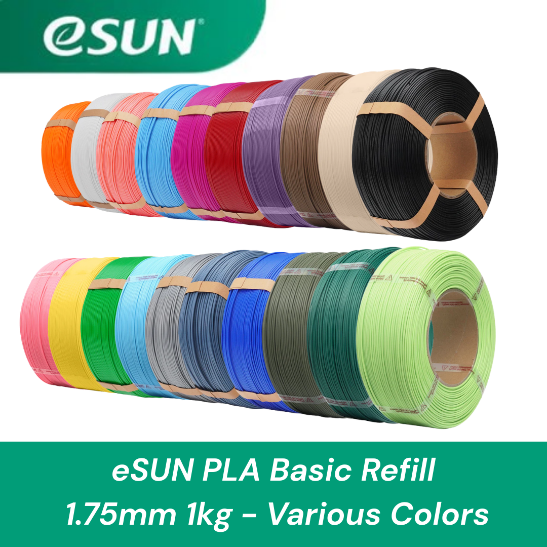 eSUN PLA Basic Refill 1.75mm 1kg - Various Colors