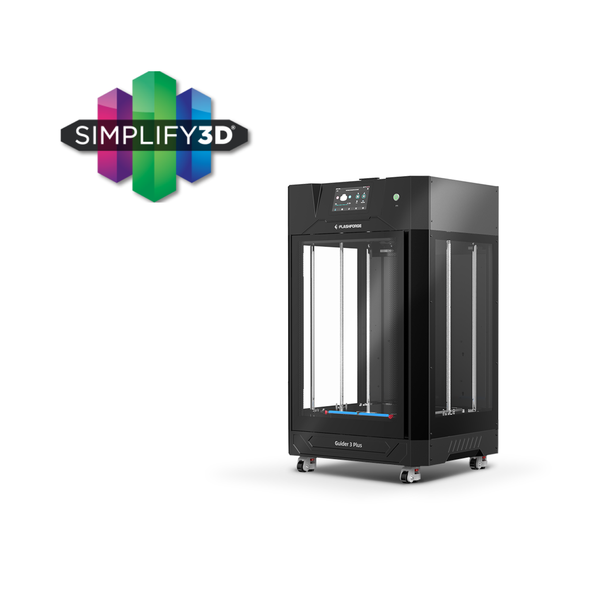 Flashforge Guider 3 Plus 3D Printer-ETL Certified - Digitmakers.ca