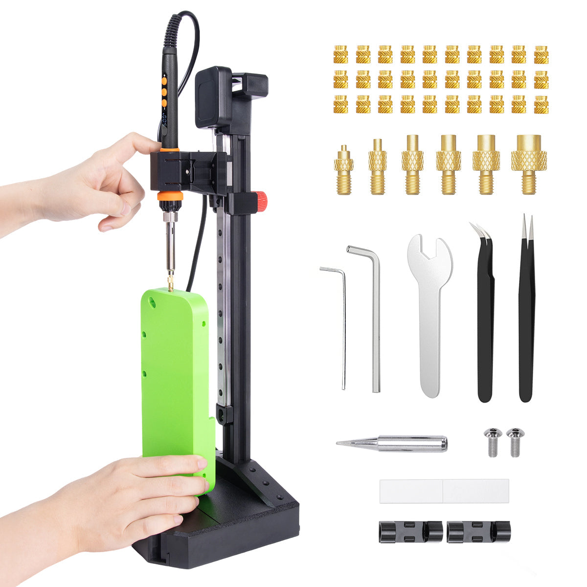 Mintion Professional Heat Insert Press Kit Nutopress Pro