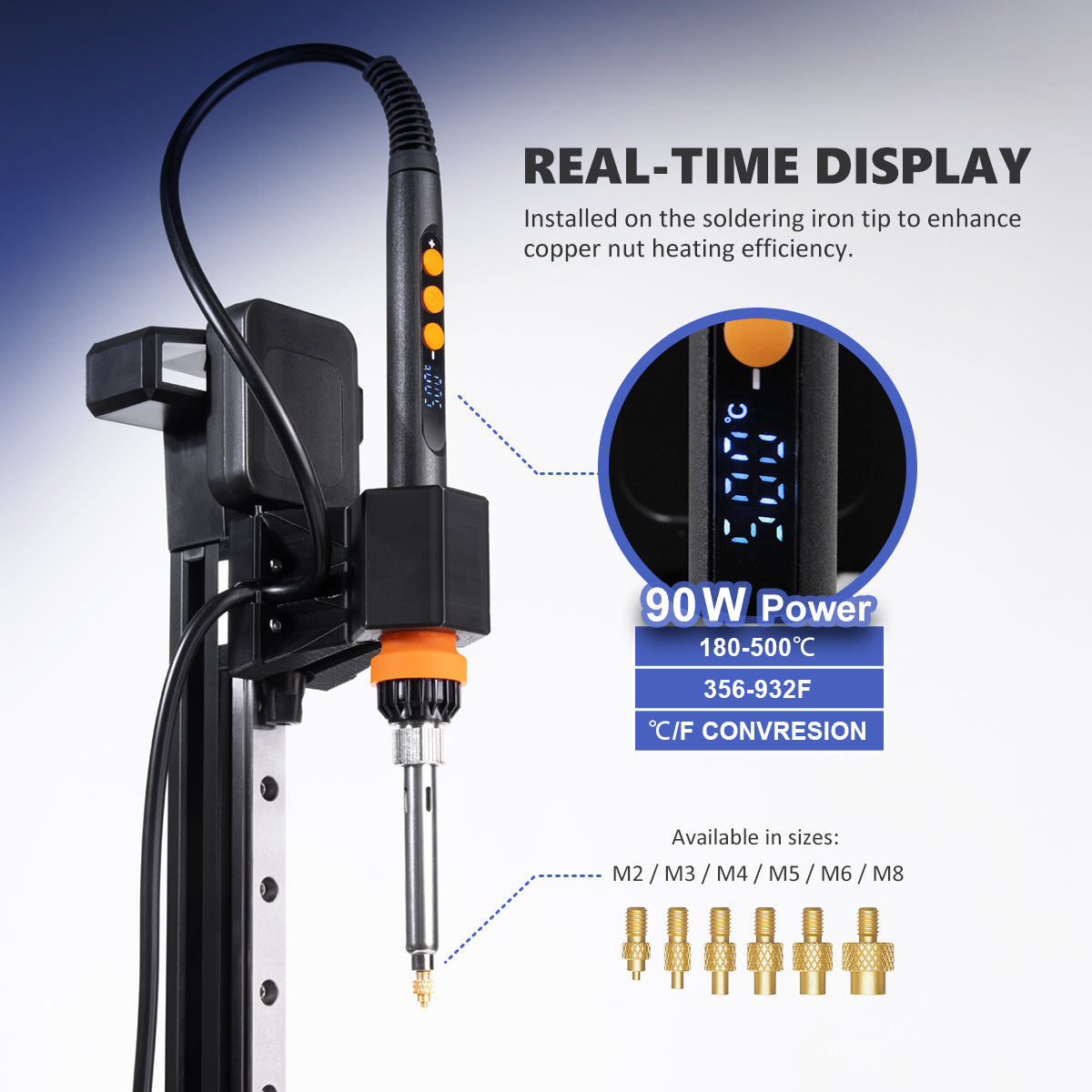 Mintion Professional Heat Insert Press Kit Nutopress Pro