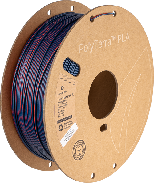 PolyTerra™ Dual PLA - Various Colors (1.75mm 1000g)