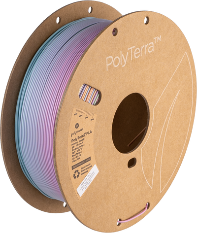 PolyTerra™ Gradient PLA -  Pastel Rainbow (1.75mm 1000g)