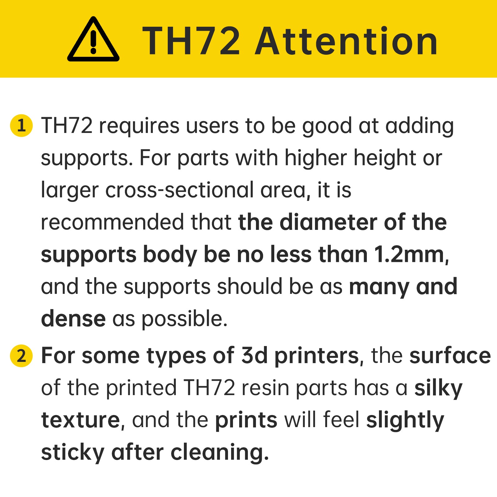 Resione TH72 Long-lasting Non-brittle Resin (1kg) - Various colors