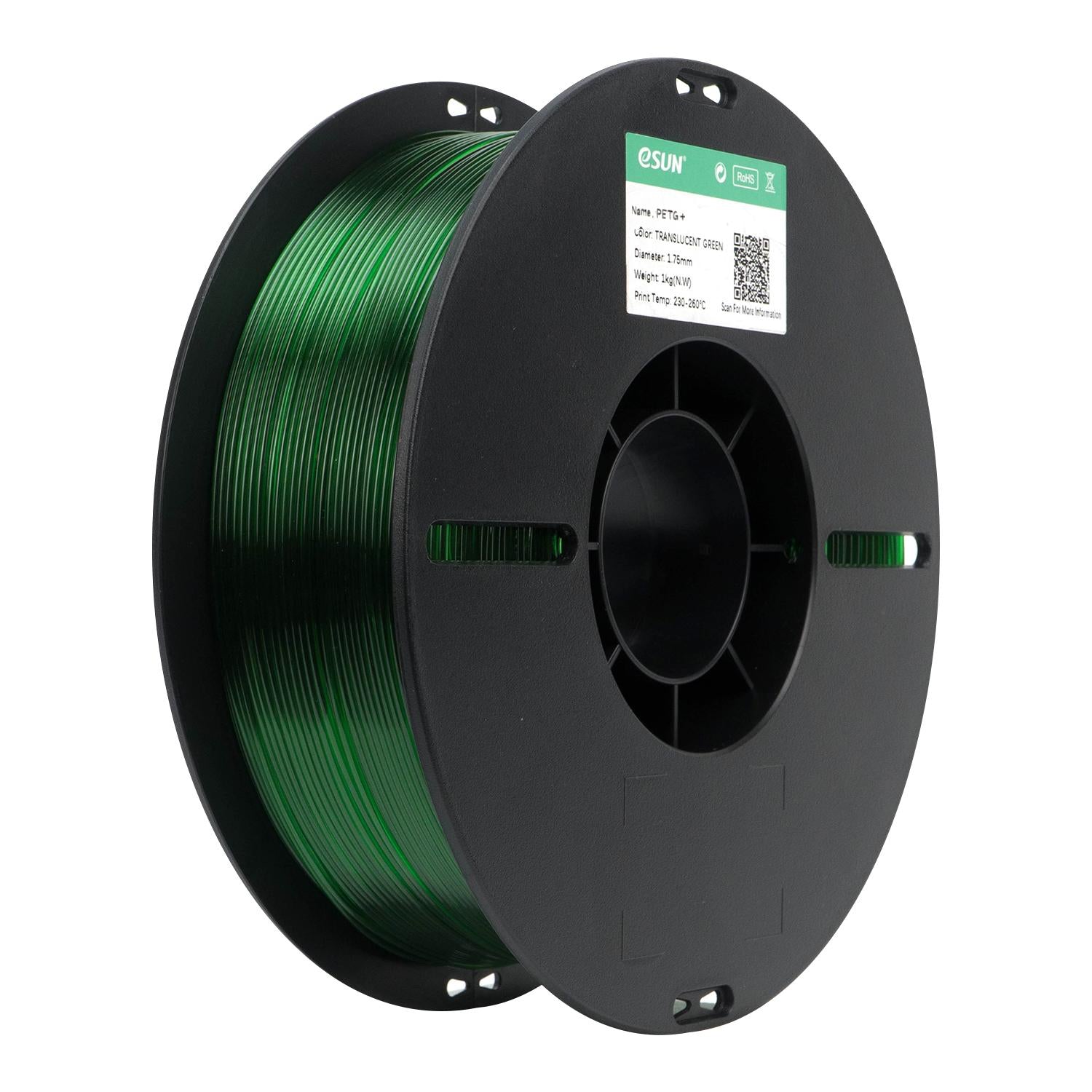 eSUN PETG+ Filament 1.75 mm 1kg Spool Various Colors