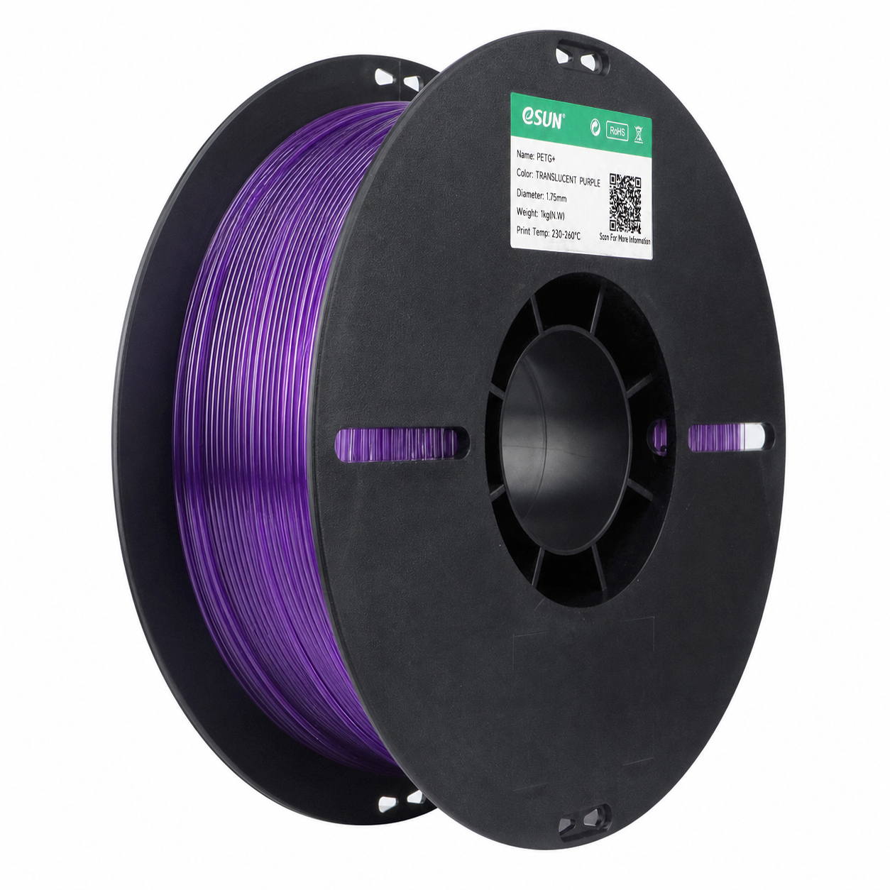 eSUN PETG+ Filament 1.75 mm 1kg Spool Various Colors