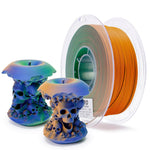 ZIRO Triple Color Co-extrusion Matte PLA Filament - 1kg, 1.75mm