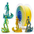 ZIRO Triple Color Co-extrusion Matte PLA Filament - 1kg, 1.75mm