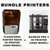 FLASHFORGE Hunter Resin 3D Printer (Used Model) + Raise3D Pro 3 3D Printer (Used Model) - BUNDLE