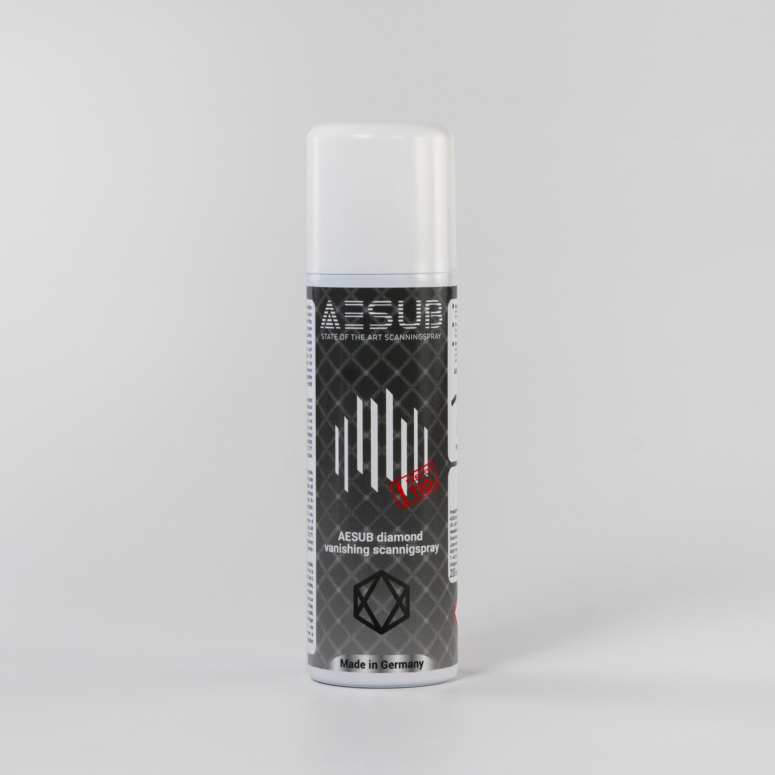 AESUB Diamond - Vanishing Spray for 3D Scanning 400ml