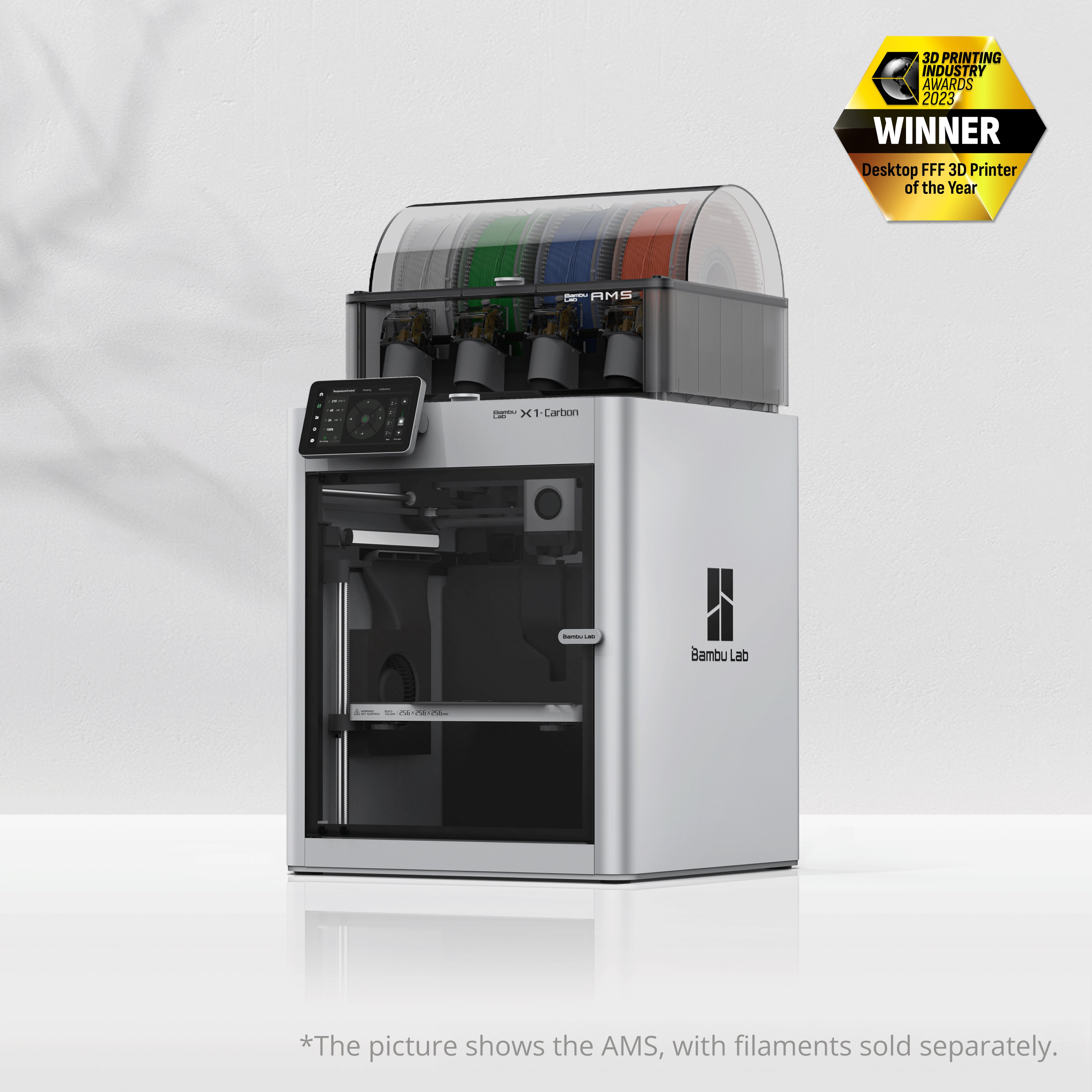 Bambu Lab X1 Carbon (AMS 2 Pro Combo with Buffer) 3D Printer - cTUV Certified