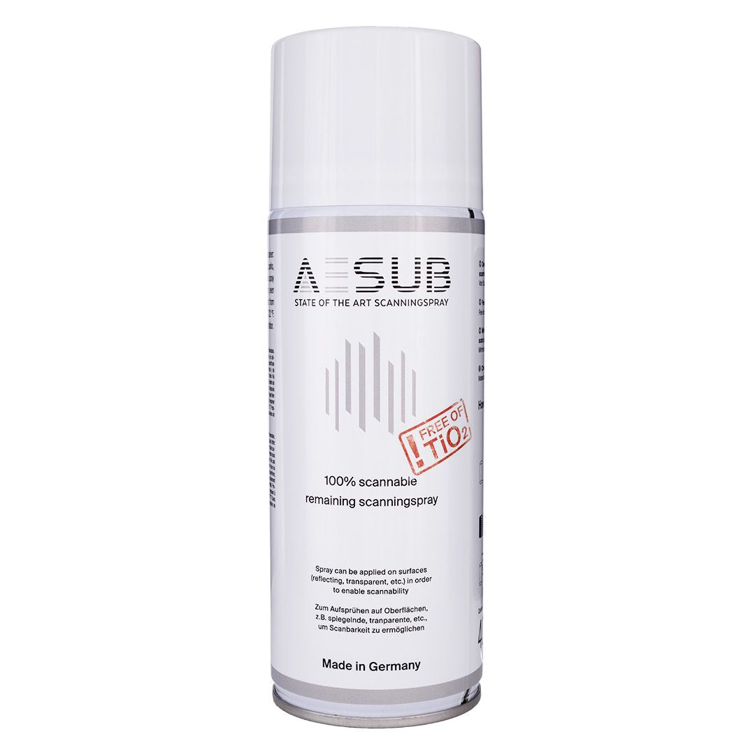 AESUB White - Matte Spray for 3D Scanning 400ml