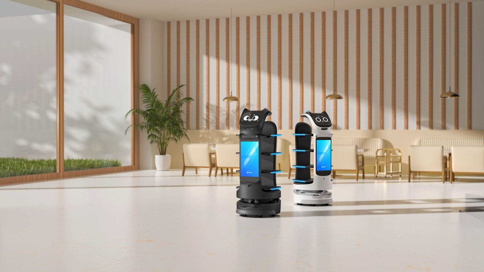 Service Robotics Bella Bot Pro - Premium Delivery and Advertising Robot