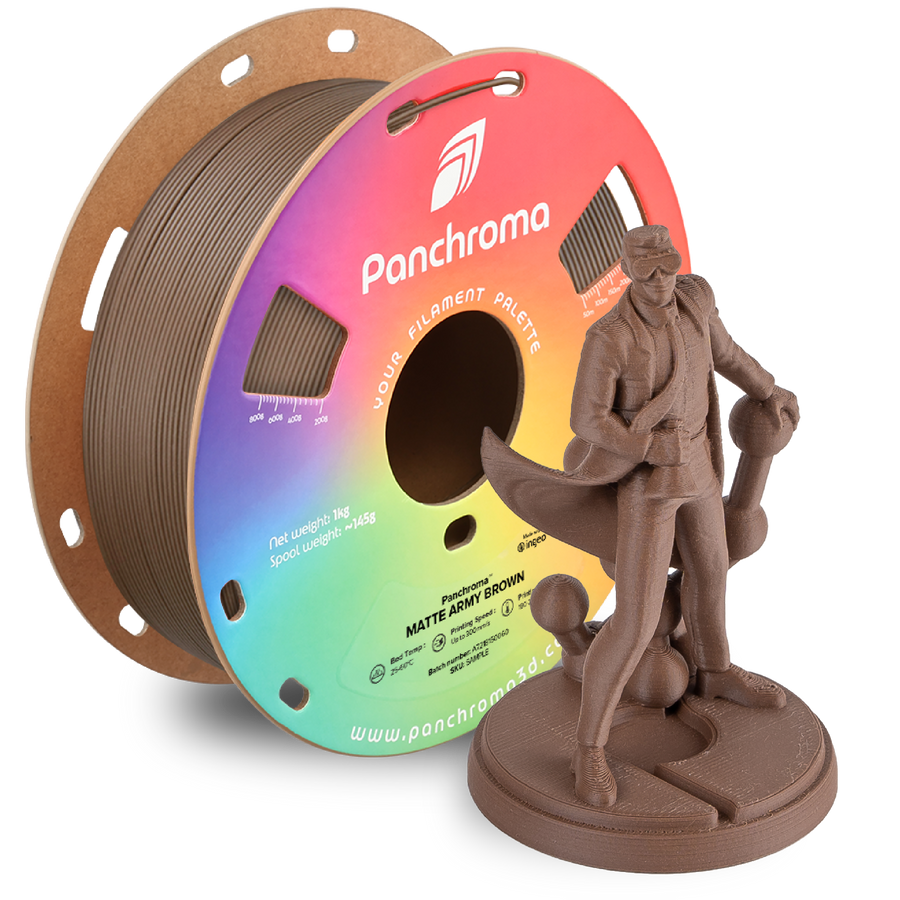 Panchroma™ Matte PLA (Formerly PolyTerra™ PLA) - 1.75mm 1kg